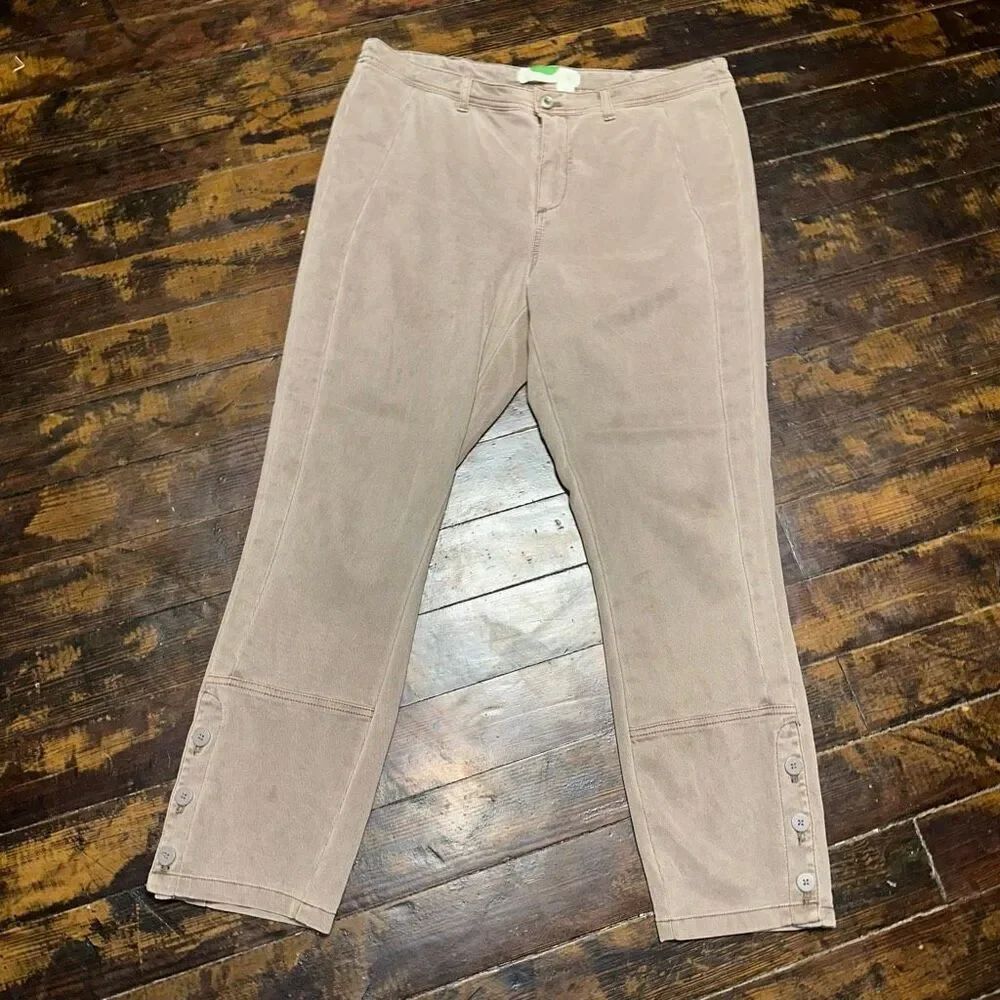 Anthro utility brown Ona boho size 32 classic pants